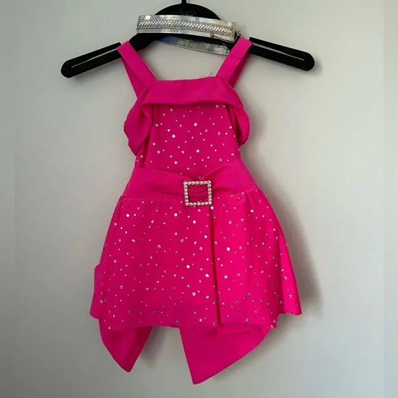 Revolution Hot pink dance dress - EUC - Picture 2 of 8